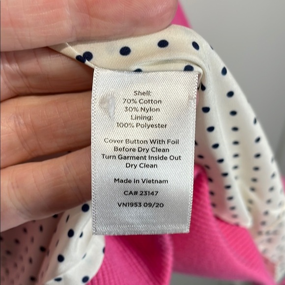 Talbots Barbie Pink Blazer Tailored Suit Jacket - Picture 7 of 9